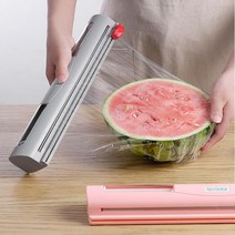 반영구적 위생 랩절단기 비닐커터 주방 슬라이딩 랩커팅기, 랩커터기 그레이, 1개