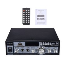 블루투스 앰프 무선 Bluetooth Amplifier 오디오 파워 앰프 홈 시어터 원격 제어 FM USB 포함 1000W 800W 600W 220V, CHINA_TypeD BT310A EU, 02 TypeD BT310A EU