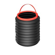 차량용 쓰레기통 실내 세차 다기능 접이식 텔레스코픽 자동차 보관 가방 우산 보관 방수, 검은색