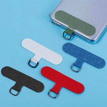 투에이비 스마트폰 행온택 스트랩 고리 태그 홀더 19 Colors, (태그 홀더) 레디쉬 퍼플, 1개