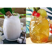 보르미올리 카테일잔 455ml 유리컵 커피잔 물컵 Bar용품, 코코넛잔 455ml