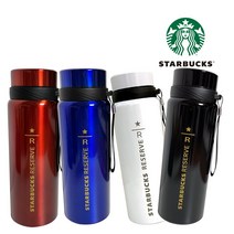 스타벅스 리저브 텀블러 보온 보냉 대용량 투고 보온보냉 콜드컵 홈카페 스벅MD 800ml, 블루