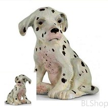 동물모형 앉아있는 아기달마시안 미니어쳐 동물모형