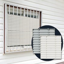 인아웃템즈 아파트 주택 1층 안전 창문 고리 추랑 방지 안전바 사생활 보호 방범 방범용 가드 5개, 5세트