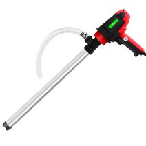 급유장비 오일 펌프 절삭유 경유 220V 주유건 기름, 철관 880w 속도 조절  6미터 관