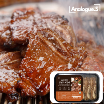 양념 LA갈비 1KG 초이스등급 엘에이 구이 소갈비 찜 숙성육 HACCP 인증 아날로그쇼퍼 추천, 1팩