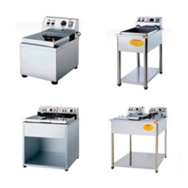 대신 전기튀김기 치킨튀김기 탁상용 1구 2구 스텐 동큐, DS-200(도장2구)