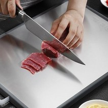 BK고급 스테인레스 주방용 미끄럼 방지 스텐 도마