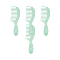 디탱글링 콤 브러시 WetBrush Go Green Detangling Comb Tea Tree, 4팩