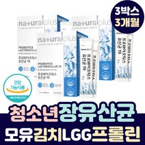 중학생 청소년 프롤린 모유 김치 유래 엘지지 유산균 루테리 가세리 LGG 갈락토올리고당 프로바이오틱스 노인 불가리쿠스 람노서스 프락토올리고당 장 가족 초등 고등 학생 아동 분말
