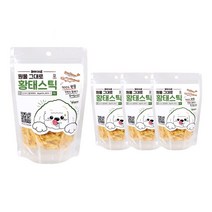 여유견생 국산 강아지 간식 오리지널 황태스틱 30g x 4개