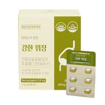 케이엔커머스 추천 그린세라 F 위건강 위에 좋은 영양제 1박스 -F (인동덩굴꽃봉오리추출물) 금은화, 60정 x 1개