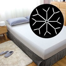 모두리빙 [모두리빙]침대커버_매트리스_온수매트_전기매트 이중집게 고정클립set, 6방향 침대방수커버 밀림방지고정밴드 화이트