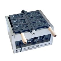 잘굽히는 붕어빵 기계 3피스 생선 와플 제조기 110 220 전기 레귤러 붕어빵, 01 110V_02 EU