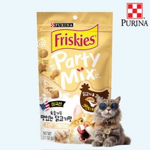 프리스키 파티믹스 멀티팩 고양이 간식 170g, 치킨 그레이비, 60g, 30개