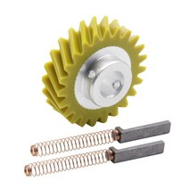 웜기어부품 W10112253 Mixer Worm Gear W10380496 Carbon Brushes For Kitchenaid 5K45SS 5K5SS Mixers Replace