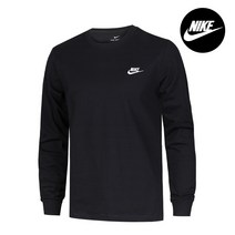 나이키 NSW 클럽 긴팔티셔츠 (AR5193-010)