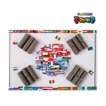 [플레이콘]세계여러나라(5인용)/만들기/미술준비물