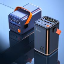 캠핑용 노트북 보조배터리 대용량 100000mAh 휴대용 고속충전 220V 여행 출장, 다크그레이 60000mAh