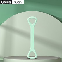 Portable Fitness Yoga Pilates Stretch Resistance Band Exercise Training Elastic Rubber Gym, [02] 36CM