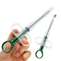 피케이몰 반려동물 약 투약기 고양이 강아지 알약 주사기 약먹이기 필건, 단품, 1개