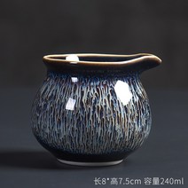 공도배 복을 빌다 핸드메이드 상감 은요변 블루 트리밍 가정용 별이총총한하늘 잔 분다기 티 바다 조 2514056848