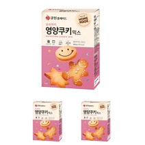 큐원 홈메이드 우리아이 영양쿠키 믹스 250g x 3개