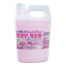 산케미칼 마운틴플로랄 3.75L 꽃향 다용도세정제, 1개