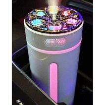 휴대용가습기 텀블러 미니 차량용 가습기 가정용 무선, 아로마 테라피 가습기 - 블랙