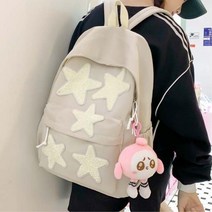 캐주얼 폴리백 가벼운 책가방 백팩 여대생백팩 여성