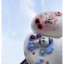 [자체제작]도널드 덕 데이지 덕 커플 대왕 파츠 세트