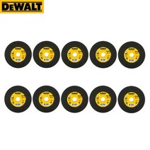 DEWALT-DWA8060 초박형 금속 절단 휠 100x1.2x16mm Inox 내구성 긴 수명 유리 섬유 메쉬, 10Pcs