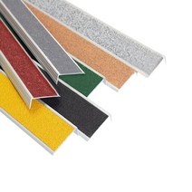 알루미늄 논슬립 SK-62(62x20mm) 2타입(축광 야광) 10Color _몰딩 마루몰딩 바닥타일 타일마감 마감재 꼼꼼이 코너비드 ㄱ자, 회색, SK-62