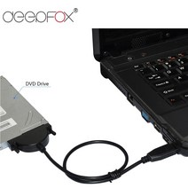 cd롬 리더기 씨디룸 DVD 플레이어 ODD deepfox sata 3 usb 2.0 cd rom 드라이브 케이블 하드 디스크 드라이버 pc 노트북 sata 포트용 148, 데이터 케이블
