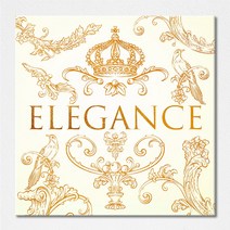 [인메이블] 황금 모란 목단 꽃 그림 캔버스 액자 돈들어오는 식물 사진 풍수 인테리어 집들이선물 카페, 05. 엘레강스, 캔버스액자, 중소형10호 [45.5x45.5cm]