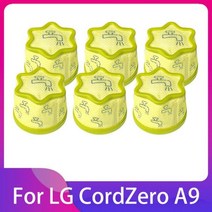 LG CordZero A9 A958VA A958SA A958IA A938SA A9K Master / Extra A907GMS A905RM A906SM 무선 스틱 진공 청소기 용 프, 6 Pcs