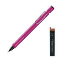 LAMY 사파리 샤프 핑크 + 샤프심 랜덤발송 세트, 0.5mm, 4세트