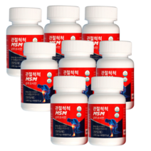 관절척척 MSM 글루코사민 1500mg 60정 1개월분, 60정(8개월) 8개