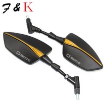 오토바이 미러 사이드 슈퍼 SOCO CPx CUx TC TS TSX 1500 용, 9.Gold A