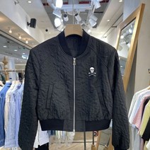 스키미들러 골프미들러 여성골프웨어 2022 fall new korean style zipper ladies cropped jacket golf wear women golf 웨어