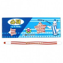 색연필 4000색연필 지구화학 슈퍼색연필 낱색 단색 채점색연필 1다스 12자루, 하늘-12자루