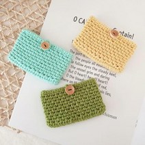 트리플 카드지갑 만들기 DIY키트 뜨개질 DIY 패키지, 245, 1개