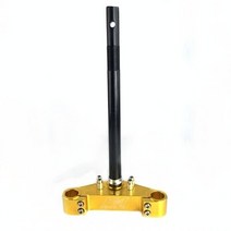 오토바이 낙상 보호 유니버설 CNC 27mm 30mm 오토바이 조향 스쿠터 프론트 쇼크 방향 칼럼 야마하 혼다 스, 10 30mm gold