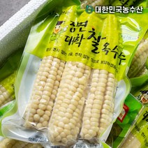 대한민국농수산 괴산 대학 찰 옥수수 찐옥수수, 괴산 대학 찰옥수수 3개입 * 1개