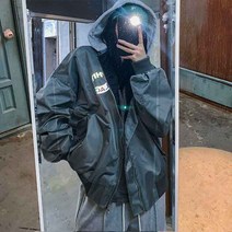 매드시스터 파시온 스카치 오버핏 항공점퍼