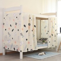 SKANDSALO 기숙사 2층침대 암막커튼 숙면 필수 완소템 항공배송, 먼지 캡 지원