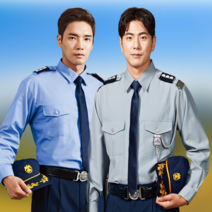 티뷰크 TBUC 경비복 근무복 유니폼 셔츠, 4XL, 10.경비복02(라이트베이지)