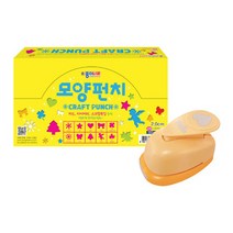 [코리아스퀘어] 종이나라 모양펀치 세트 (중) 10종