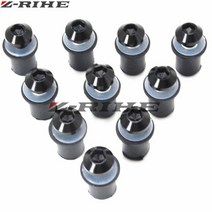 5mm 바이크 오토바이 나사 키트 앞 유리 볼트 XJR FJR 1300 1200 FZR 1000 TMAX 530 500 2012-, [01] Black