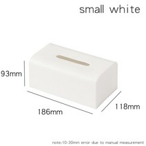 각티슈 케이스 사각형 플라스틱 티슈 박스 가정용 컨테이너 자동차 타월 홀더 케이스 홈 오거나이저 주, 한개옵션1, 02 zhijinhe01sl-bai-xia